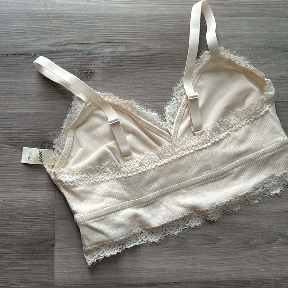 Aerie Ribbed Eyelash Lace Trim
Longline Bralette - Picture 5 of 5